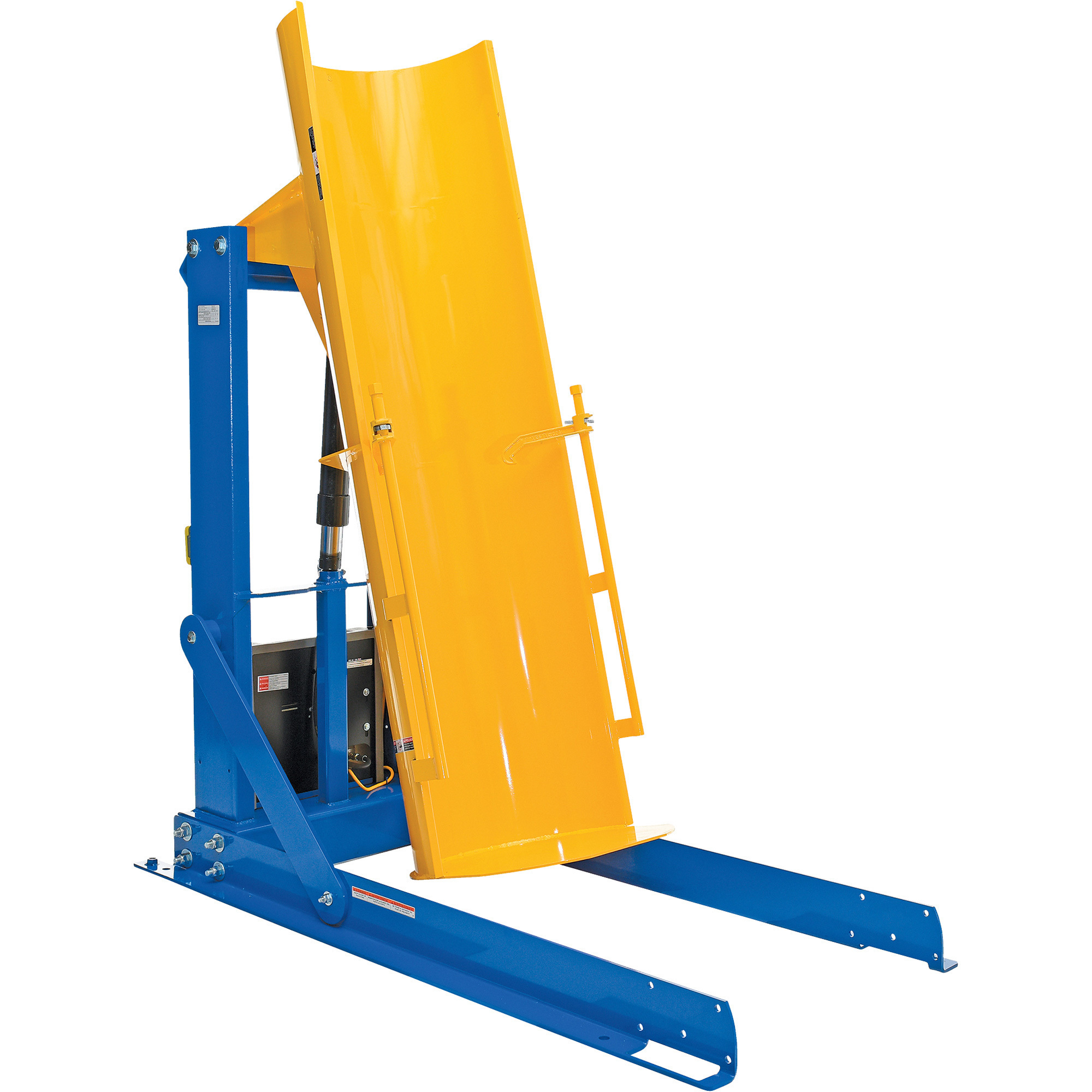 Vestil Hydraulic Drum Dumper - Stationary, 1,000-Lb. Capacity, 60in. Dump Height, Model# HDD-60-10-S